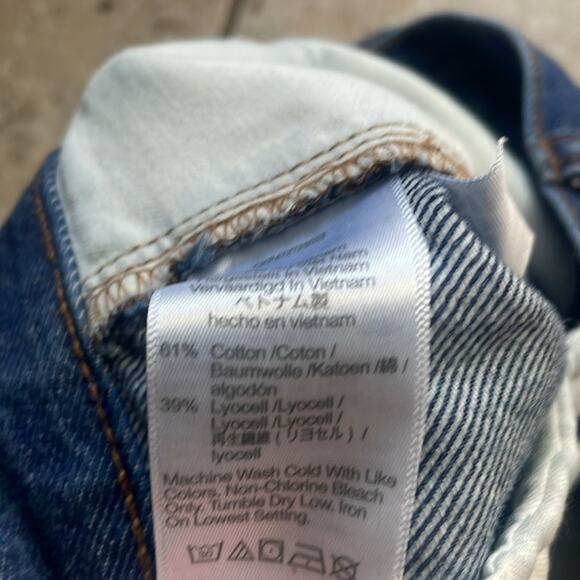 Madewell The Harlow Wide-Leg Baggy Straight Jean in Fairson Wash - Picture 12 of 16